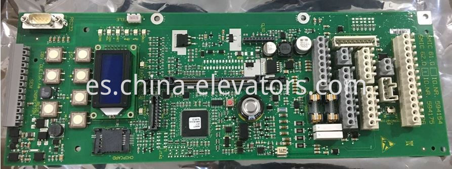Schindler 3300 Elevator SMIC 61.Q OEM PARTE#594154 Schindler 3300 Elevator SMIC 61.Q OEM Part#594154